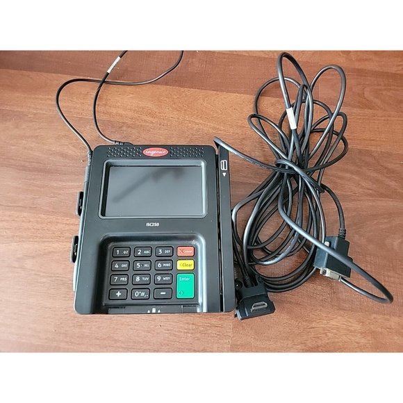Ingenico iSC Touch ISC250 Credit Card Machine Head‎ unit & pen, NO POWER CABLE - Picture 1 of 7